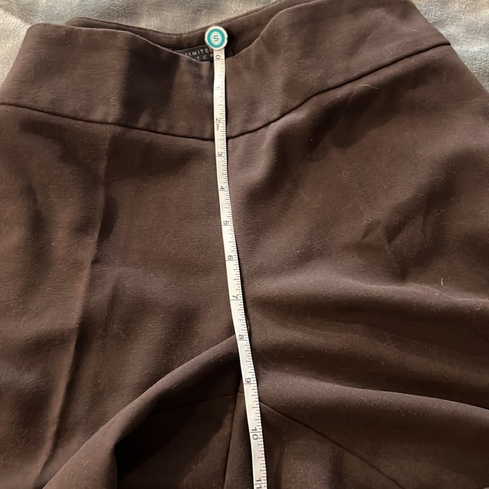 90s vintage brown wide leg pants - Picture 5 of 7